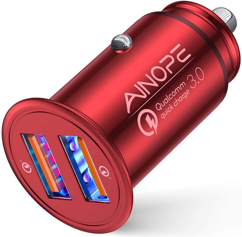 AINOPE USB Mini Fast Car Charger