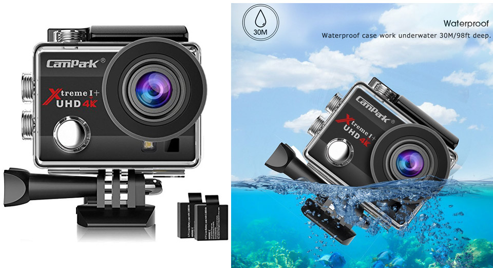Campark ACT74 Action Camera 4K WiFi