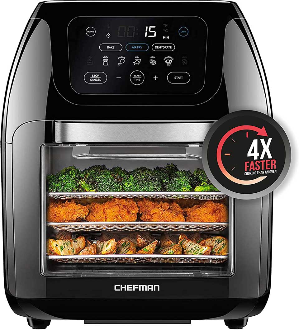 Chefman Multifunctional Digital Air Fryer Plus