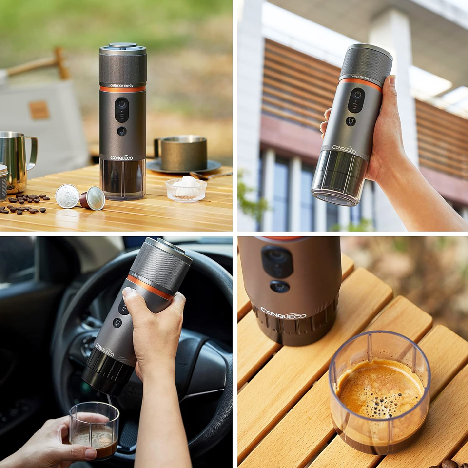Conqueco Portable Coffee Maker For Travel