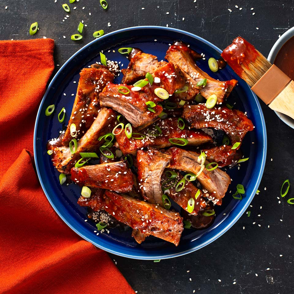 These Gochujang Baby Back Ribs Are So Good They'll Induce Finger Licks