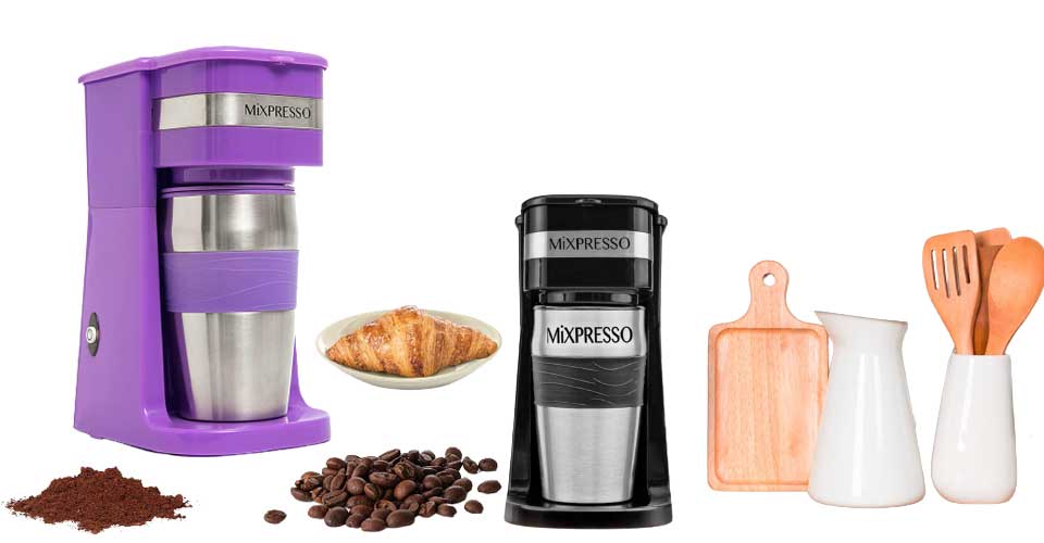 Mixpresso 2-In-1 Single Cup Coffee Maker