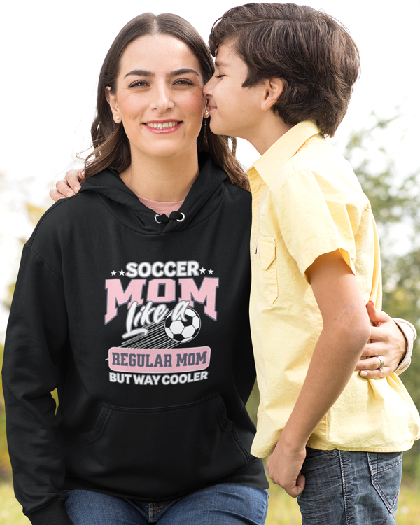 Soccer Mom Like A Regular Mom But Way Cooler T-shirts And More