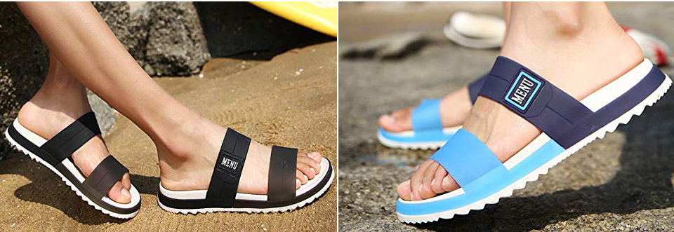 mens travel slippers with case