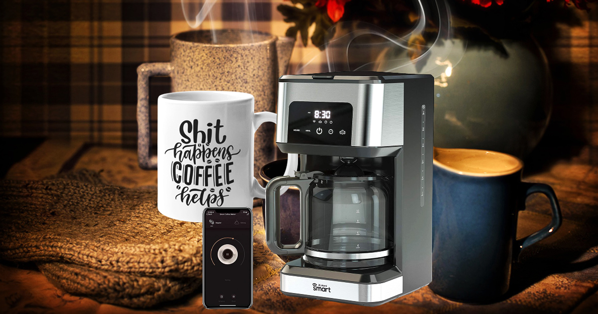The first Alexa coffee maker lets you brew hands-free