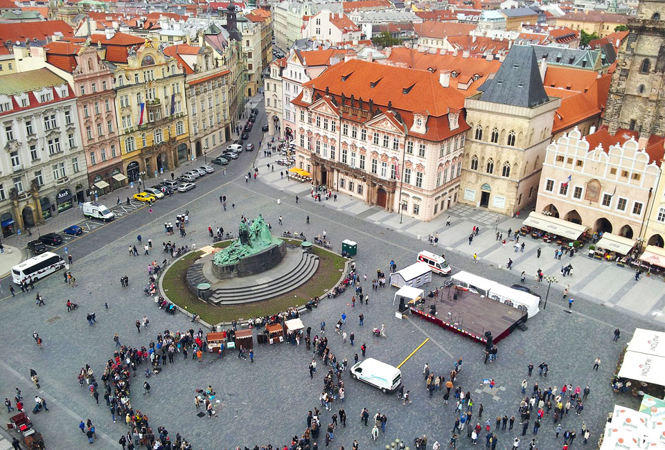 Old Town square, Prague, Czech Republic