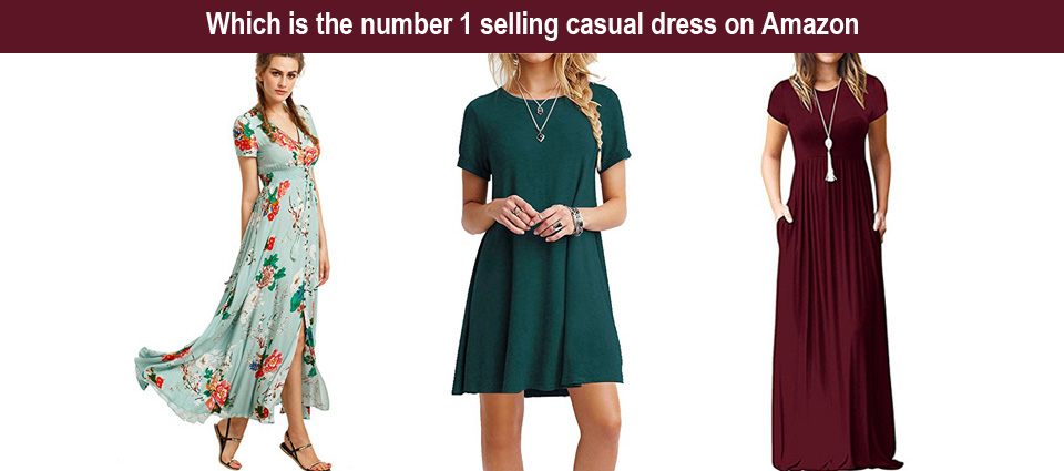 Which is the number 1 selling casual dress on Amazon