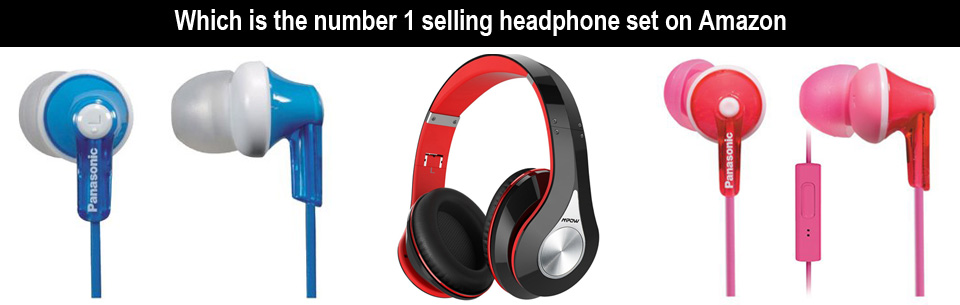Which is the number 1 selling headphone set on Amazon