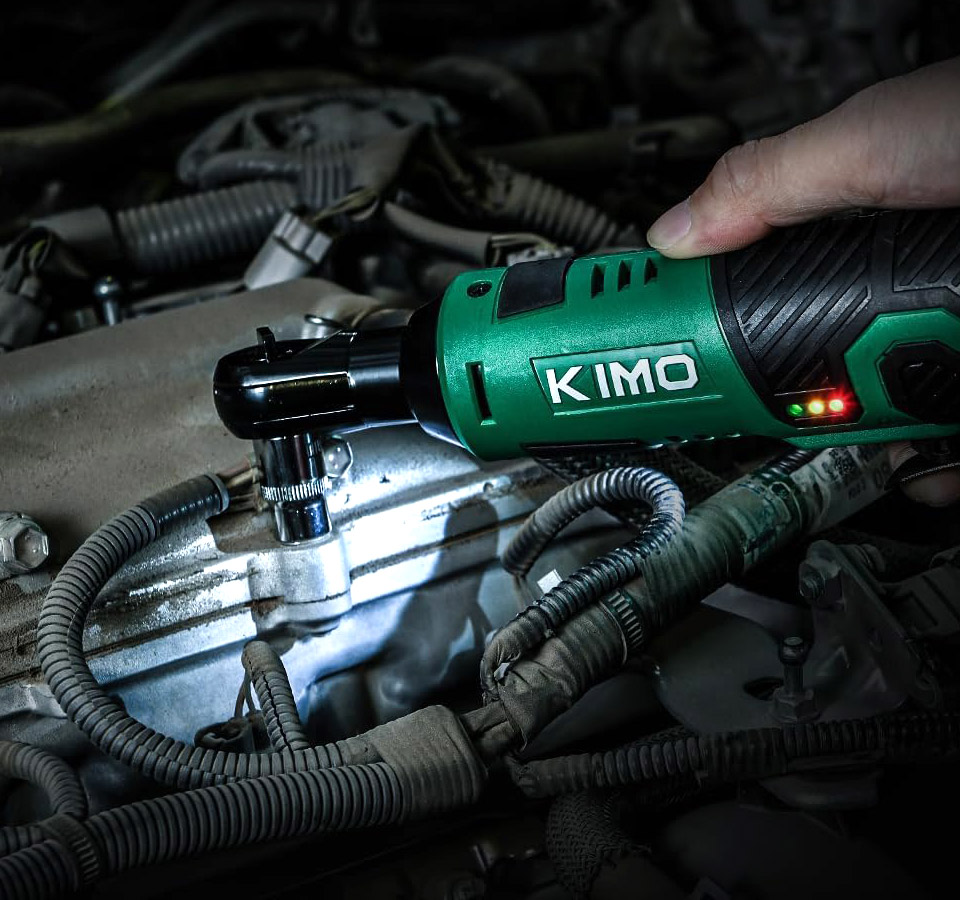 KIMO Cordless Electric Ratchet Wrench Set