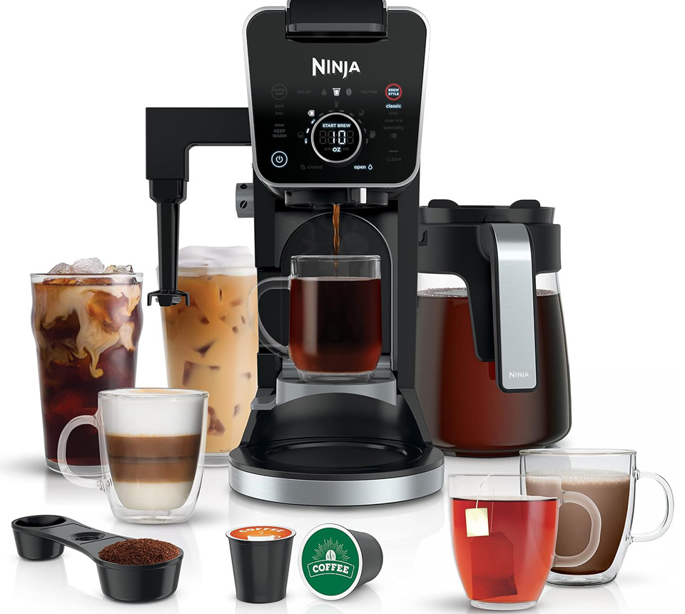 Ninja DualBrew Pro Specialty 2-Cup Drip Coffee Maker With Glass Carafe