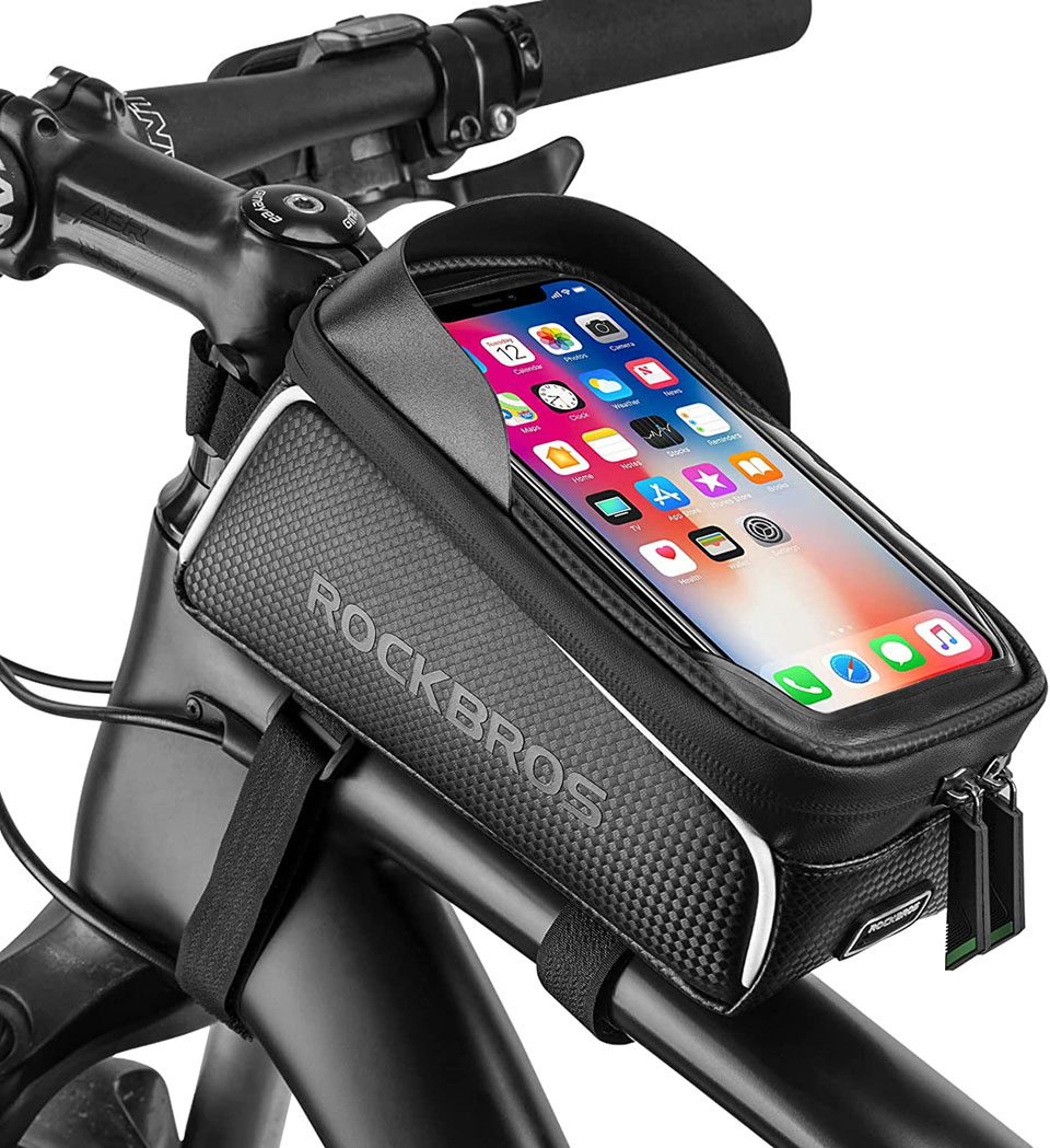 ROCKBROS Bicycle Phone Front Waterproof Pouch