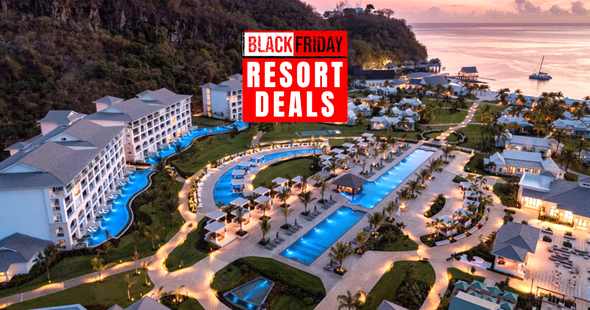 Sandals Resorts Black Friday Cyber Monday Deals